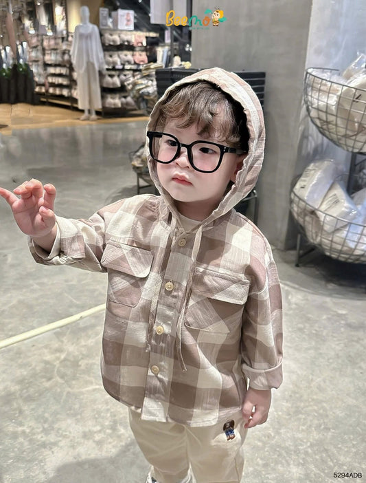 Brown Plaid Jacket