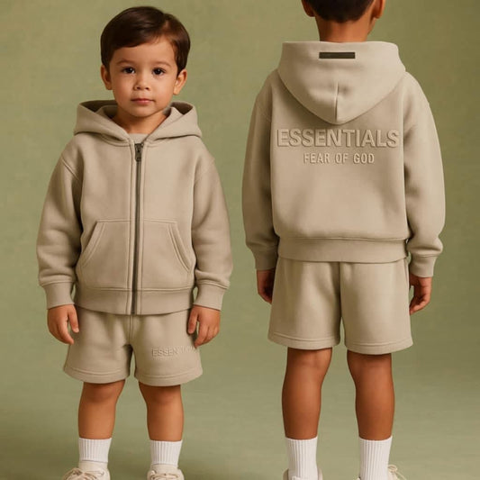 Essentials Jacket and Short Set