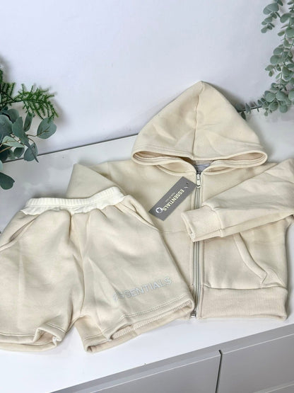 Essentials Jacket and Short Set