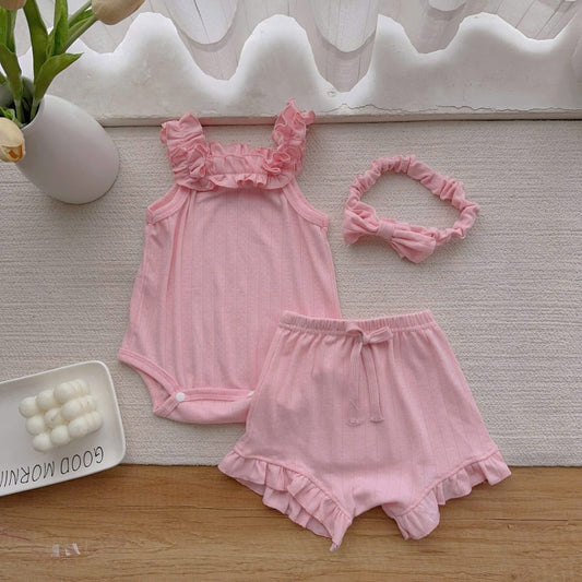 Pink Sando Set for Baby Girls