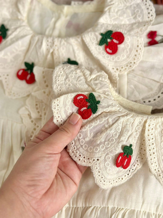 Cherry Bubble Romper