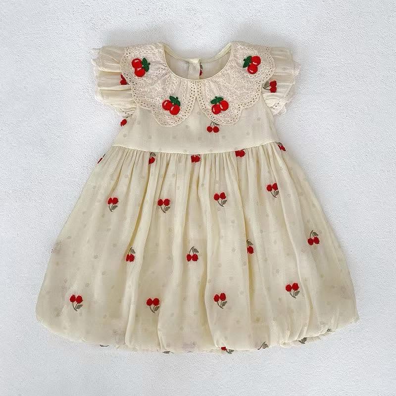 Cherry Bubble Dress