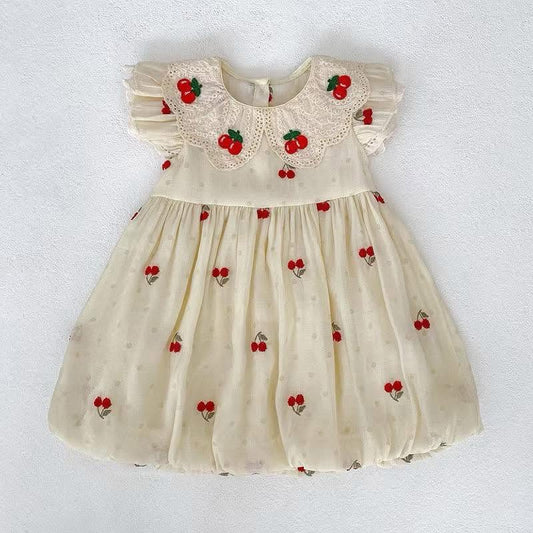 Cherry Bubble Dress