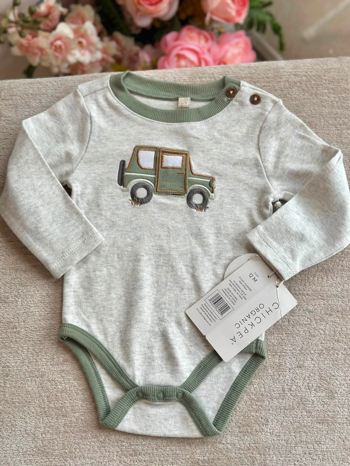 Long Sleeves Chickpea Onesies