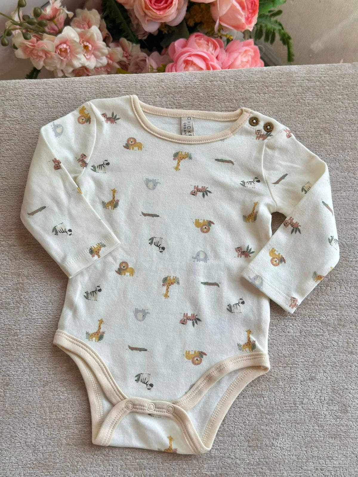 Long Sleeves Chickpea Onesies