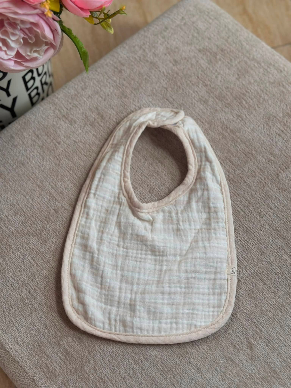 Pretty Muslin Bibs 1