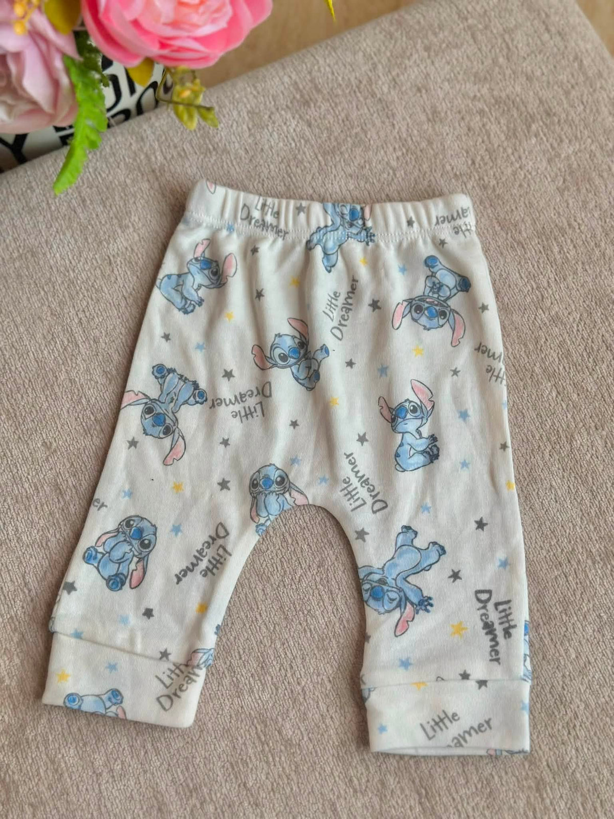Disney Baby Pants "Stitch White"