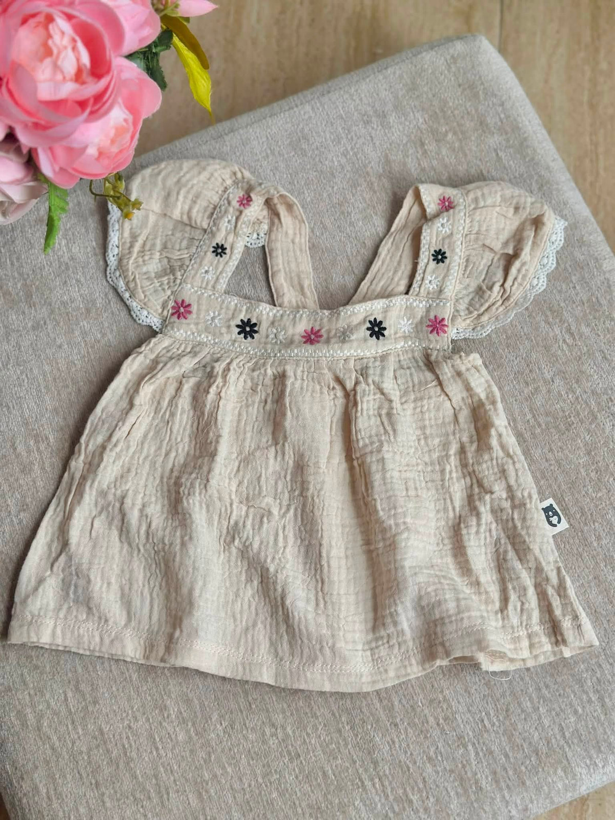 Rabbit Bear Tops "Light Brown"