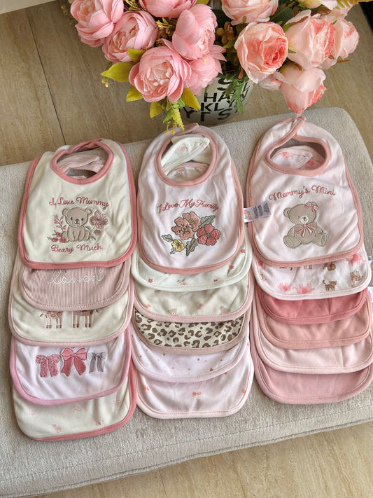 B3 Infant Bibs - Baby Girls