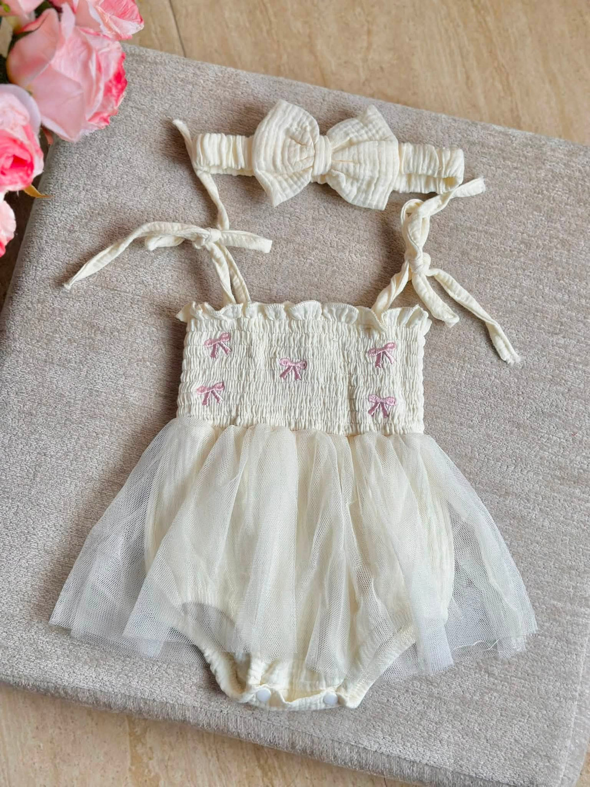 Cream Tutu Dress