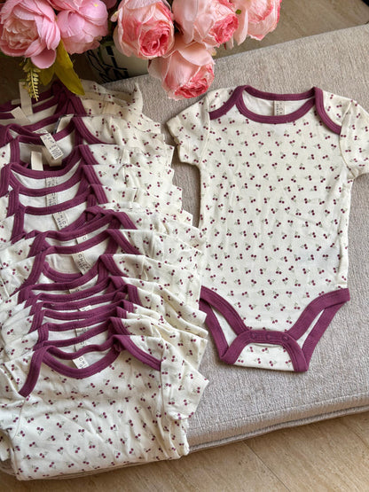 Chickpea Cherry Onesie