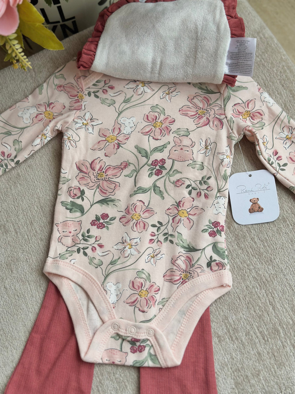 4pcs Onesies Set “Owl”