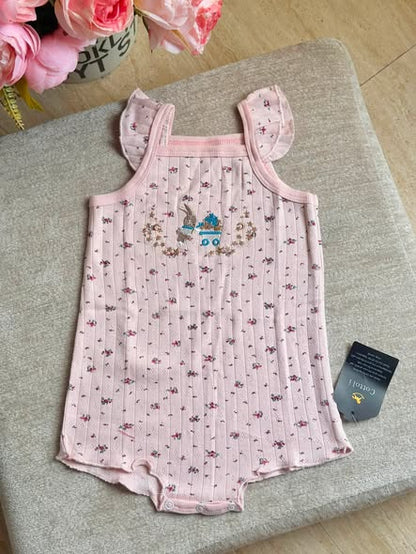 Cottoli Romper "Pink Bunny"