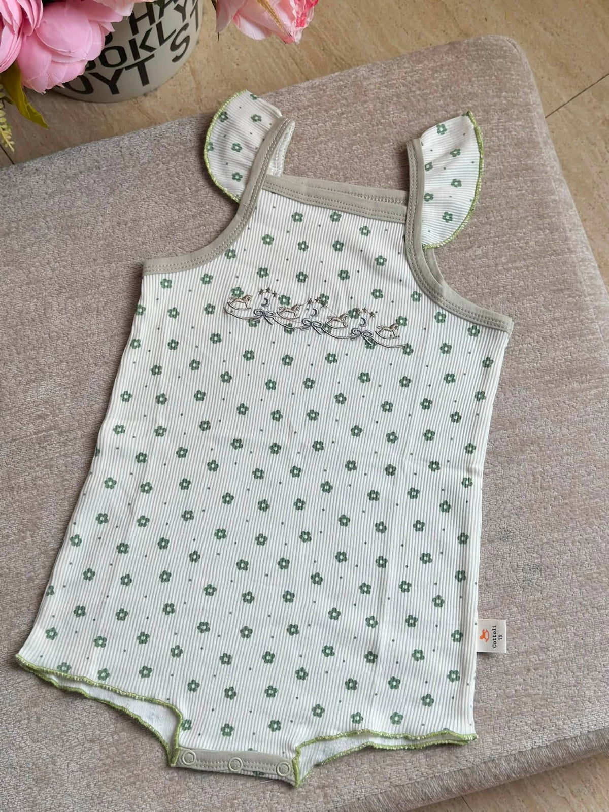 Cottoli Romper "Green"