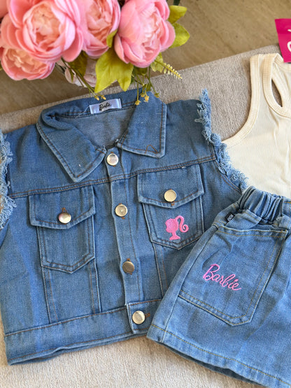 Barbie Denim 3pc Set