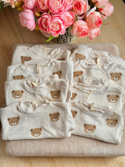 Bear Cardigan Romper