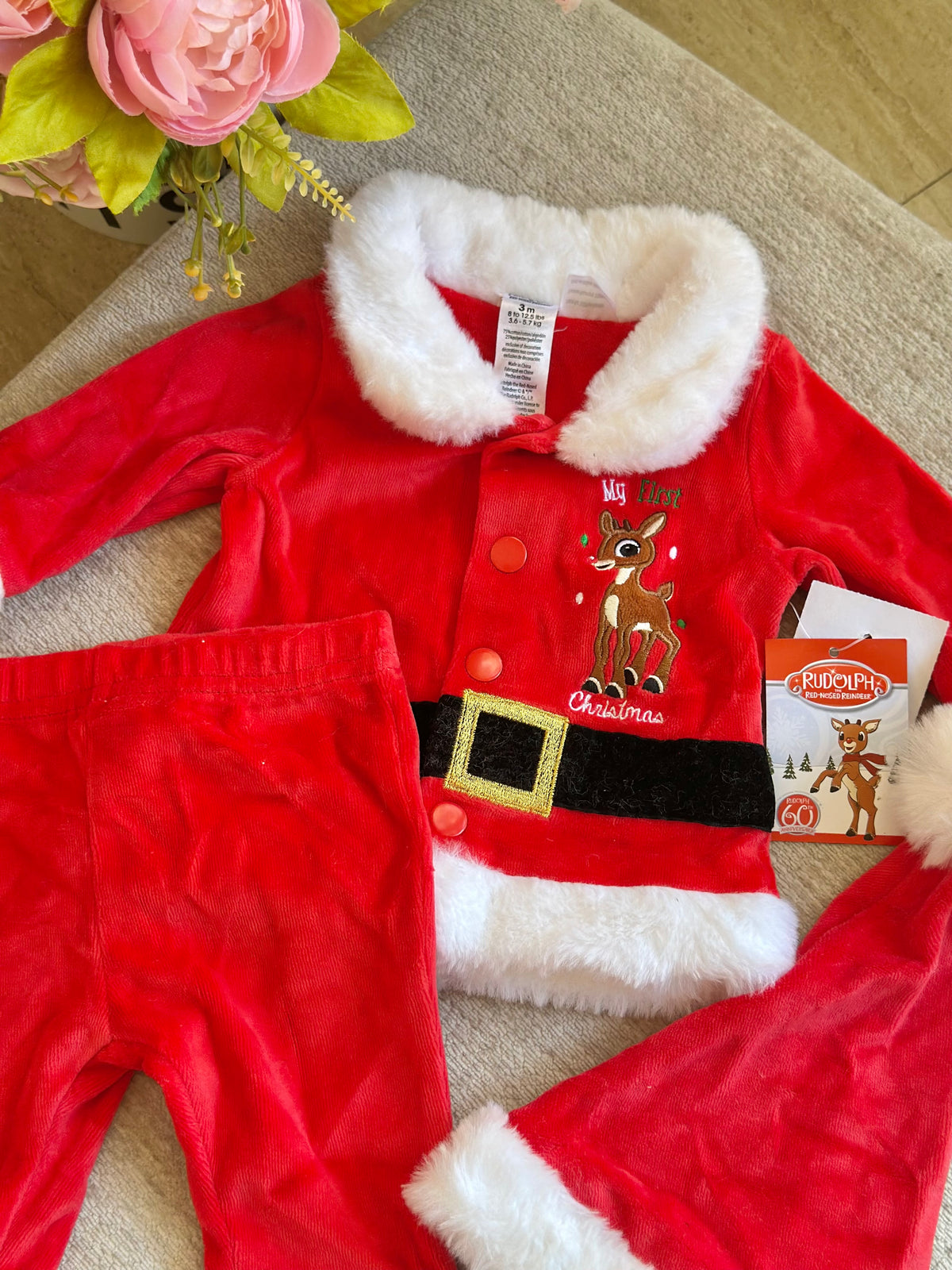 Christmas Santa Outfit Set