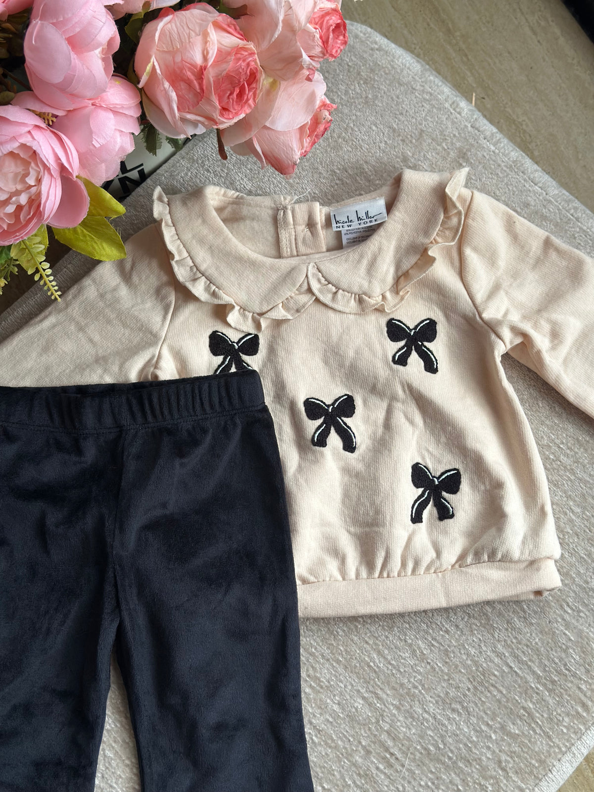 Nicole Miller Embroidered Ribbon Set