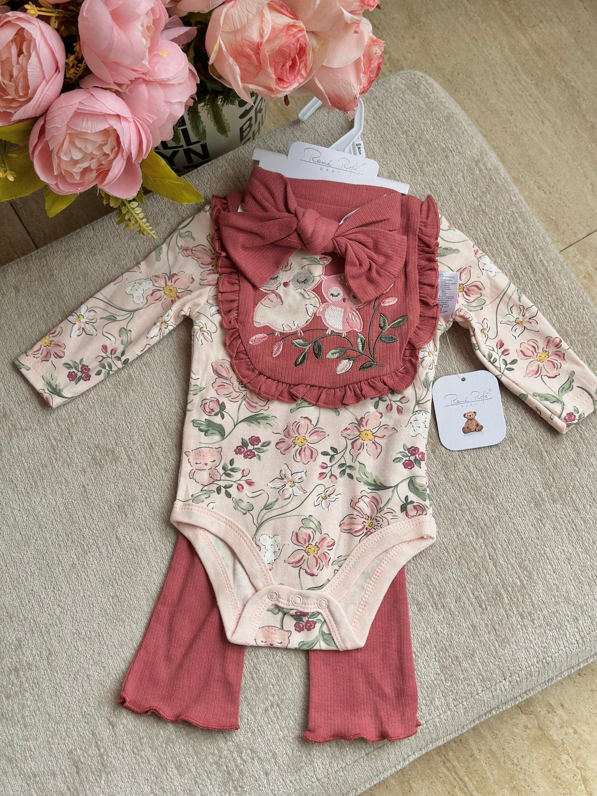 4pcs Onesies Set “Owl”