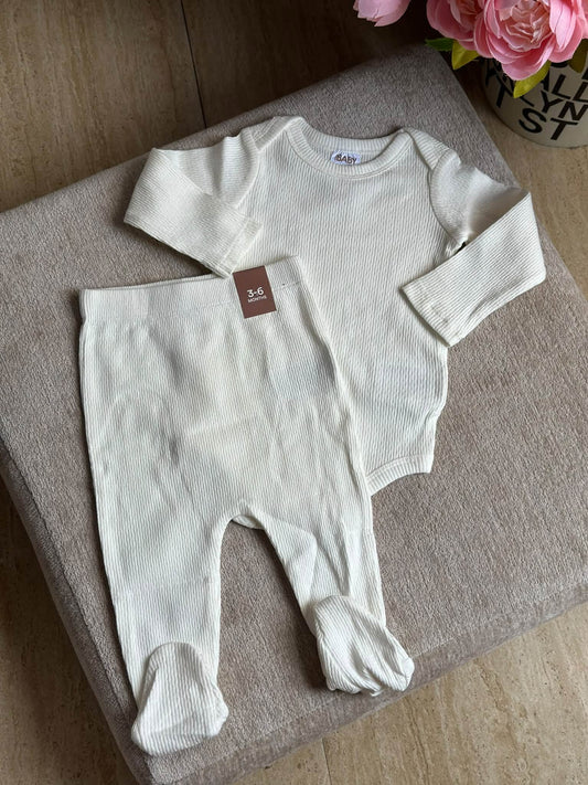 Cotton on Onesie Set with Footed Pants