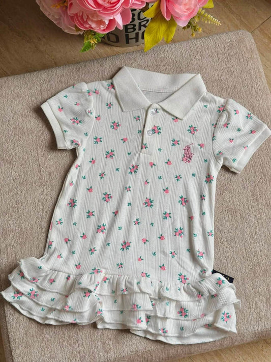 Pink Flower RL Dress
