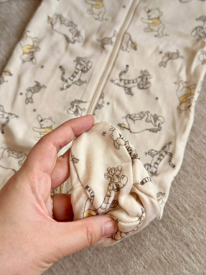 Disney Footed Frogsuits in Beige
