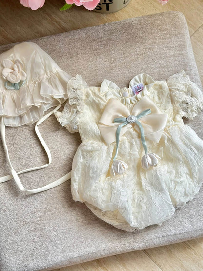 White Lace Romper