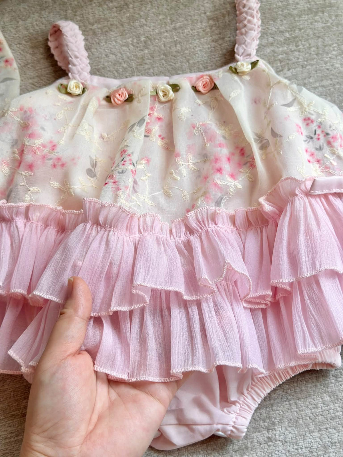 Pretty Romper Dress