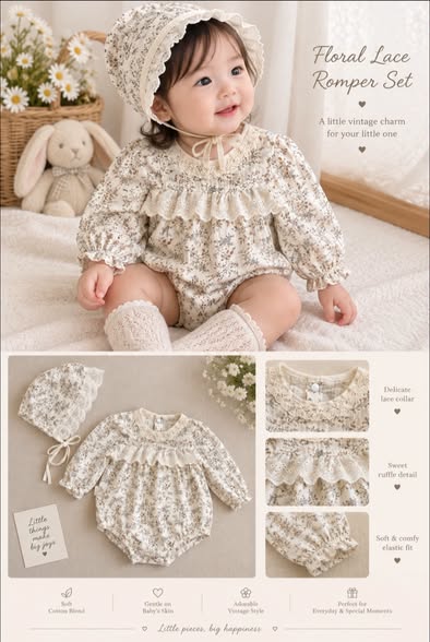 Cute Vintage Romper