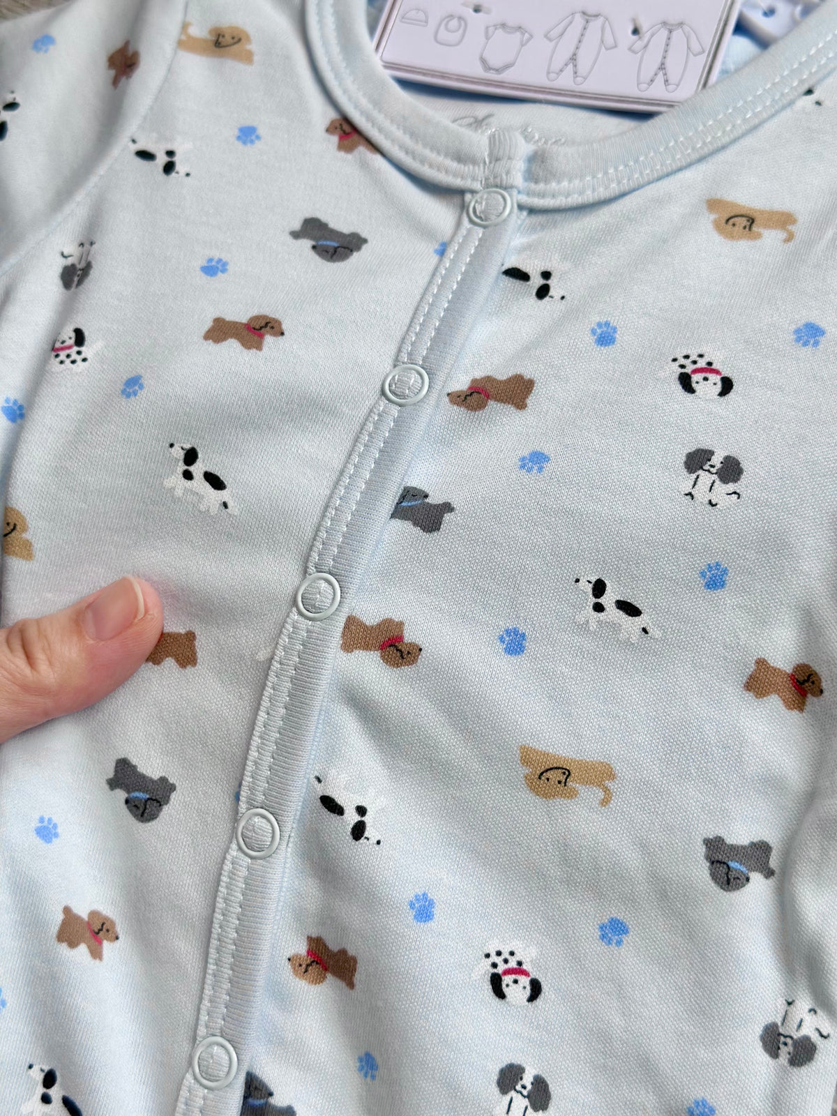 5pc Infant Set in Blue