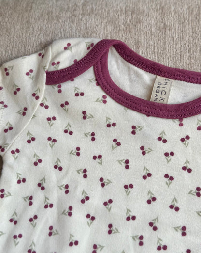 Chickpea Cherry Onesie