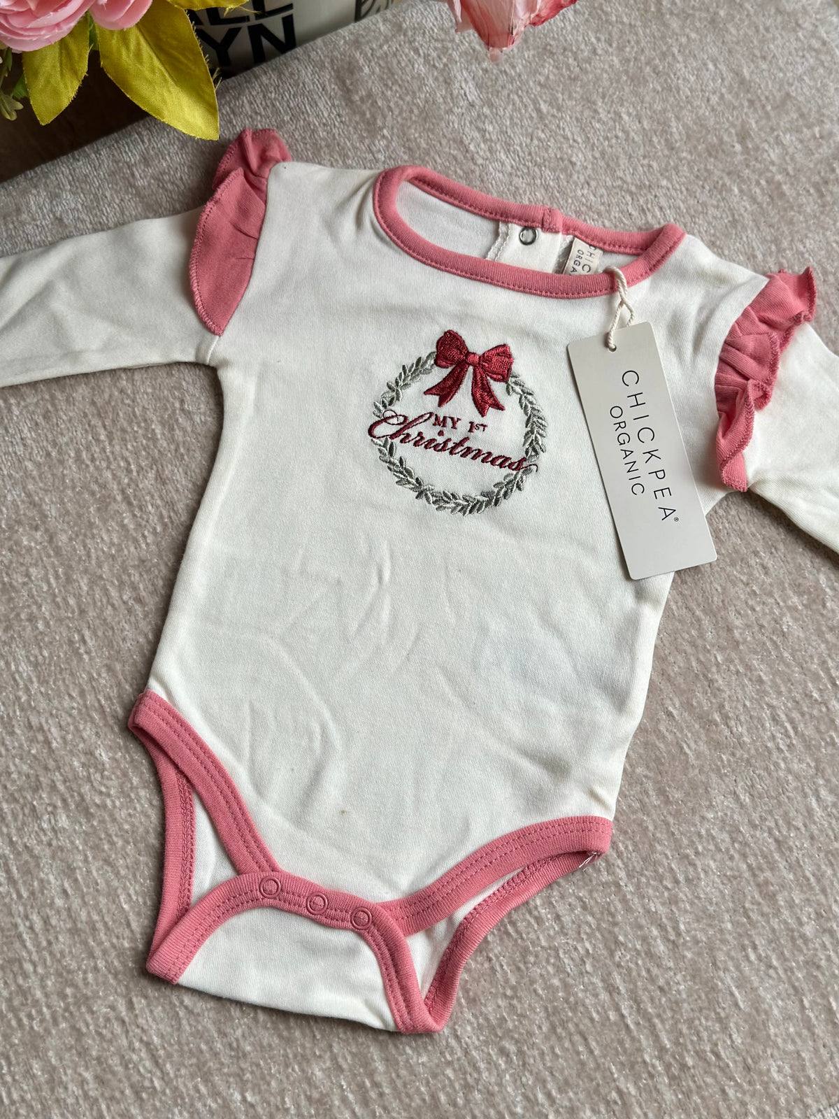 Chickpea Christmas Onesies