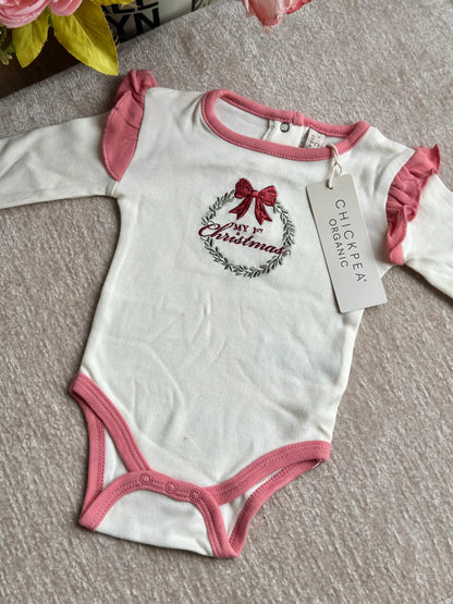 Chickpea Christmas Onesies