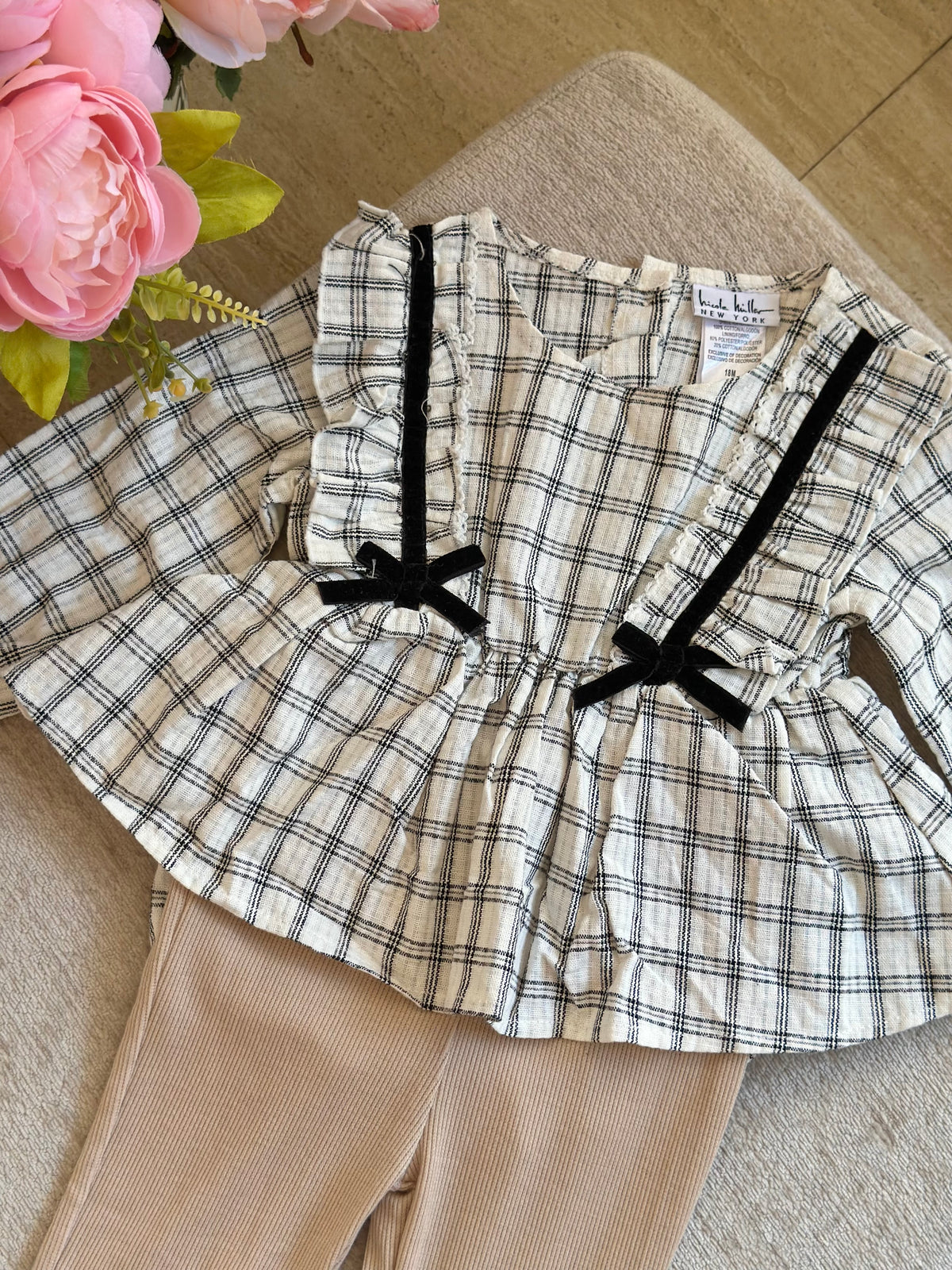 Nicole Miller 3pc Romper Set