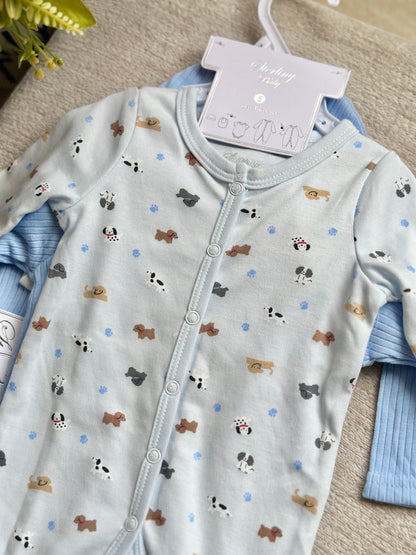 5pc Infant Set in Blue