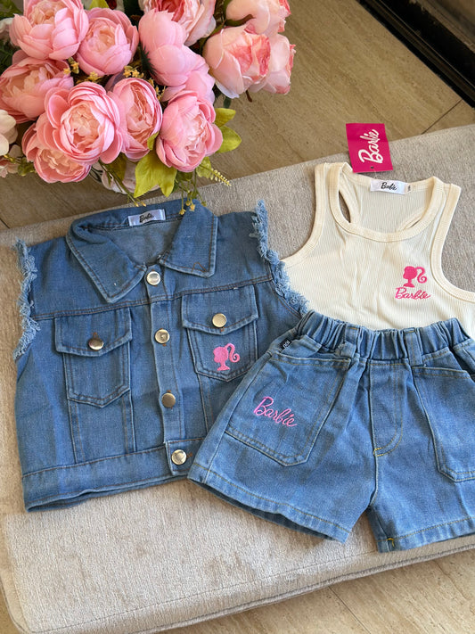 Barbie Denim 3pc Set