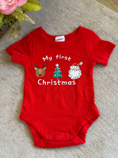 My First Christmas Onesie