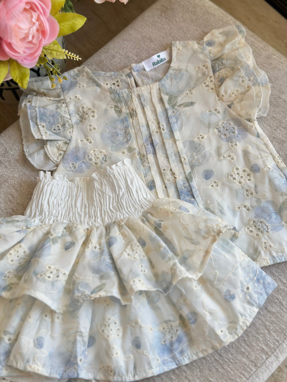 Floral Terno Blue