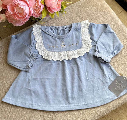Cottoli Blouse -Light Blue