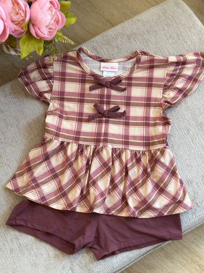 Little Lass 2pc Short Set