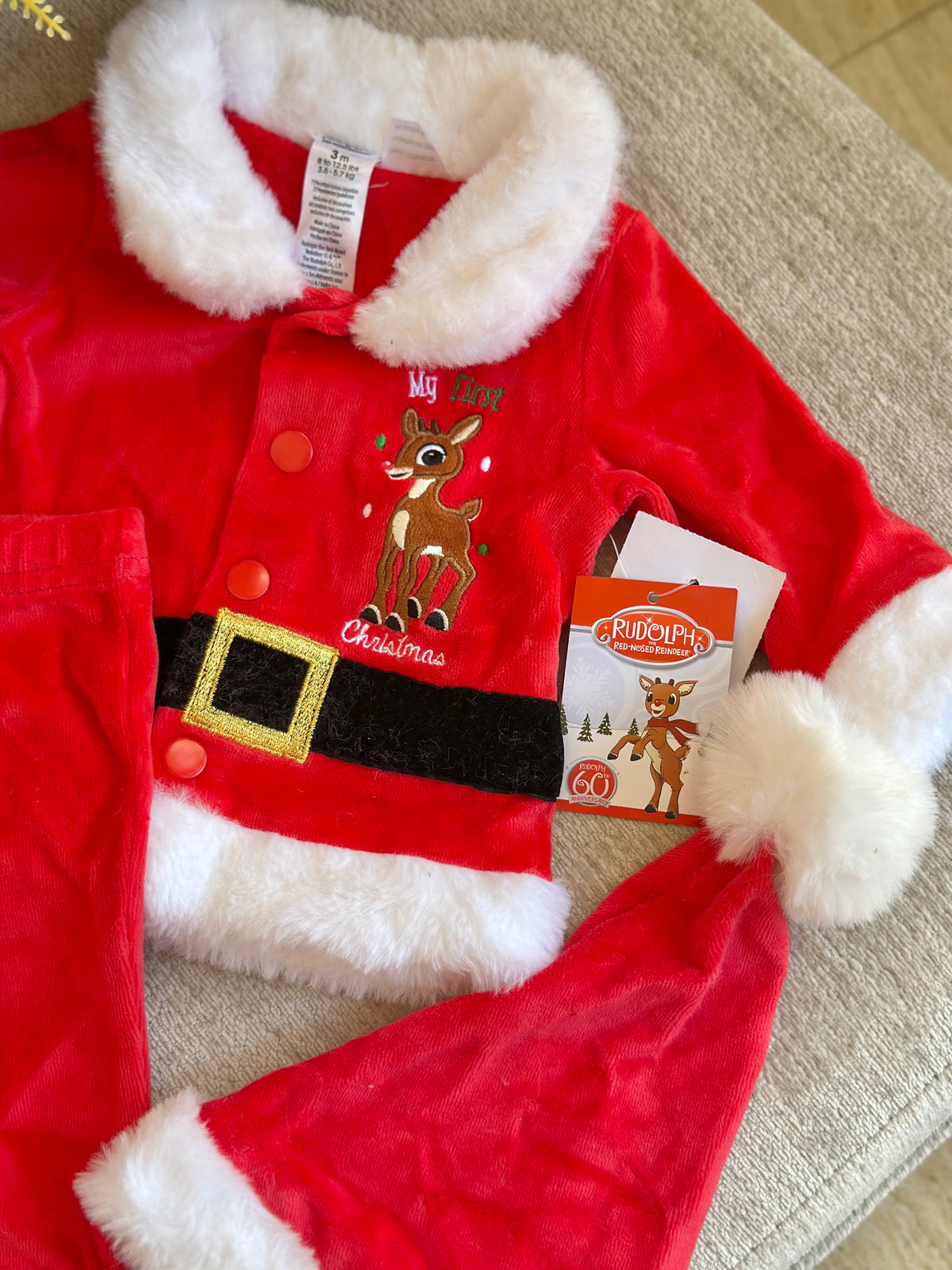 Christmas Santa Outfit Set