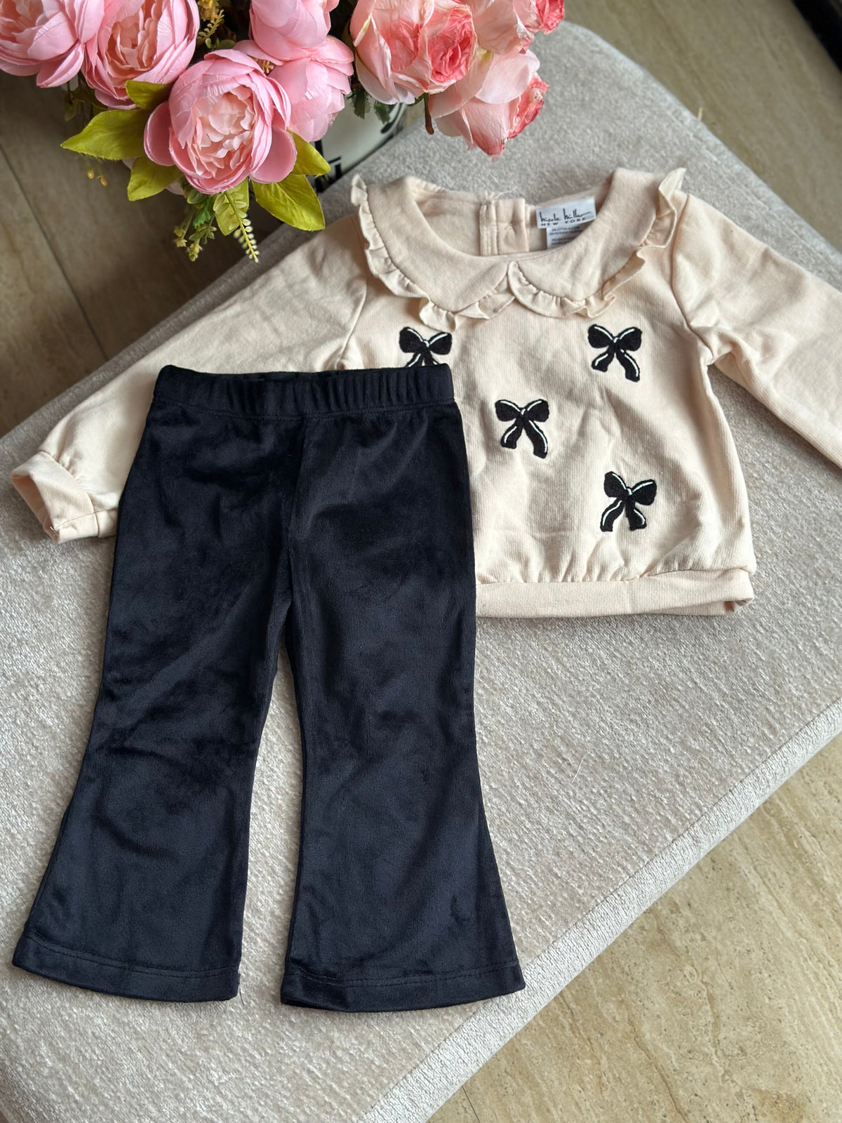 Nicole Miller Embroidered Ribbon Set
