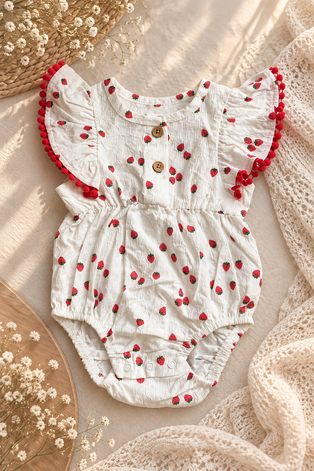 RZ Strawberry Romper