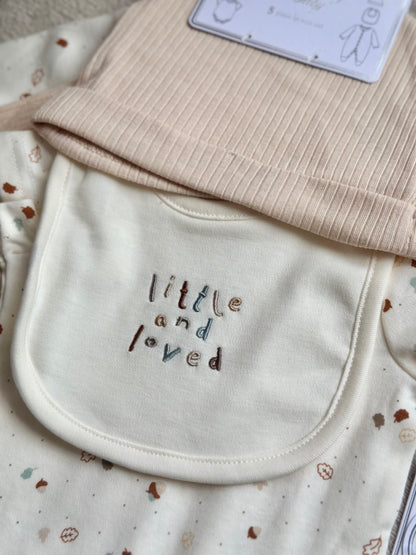 5pc Infant Set in Cream