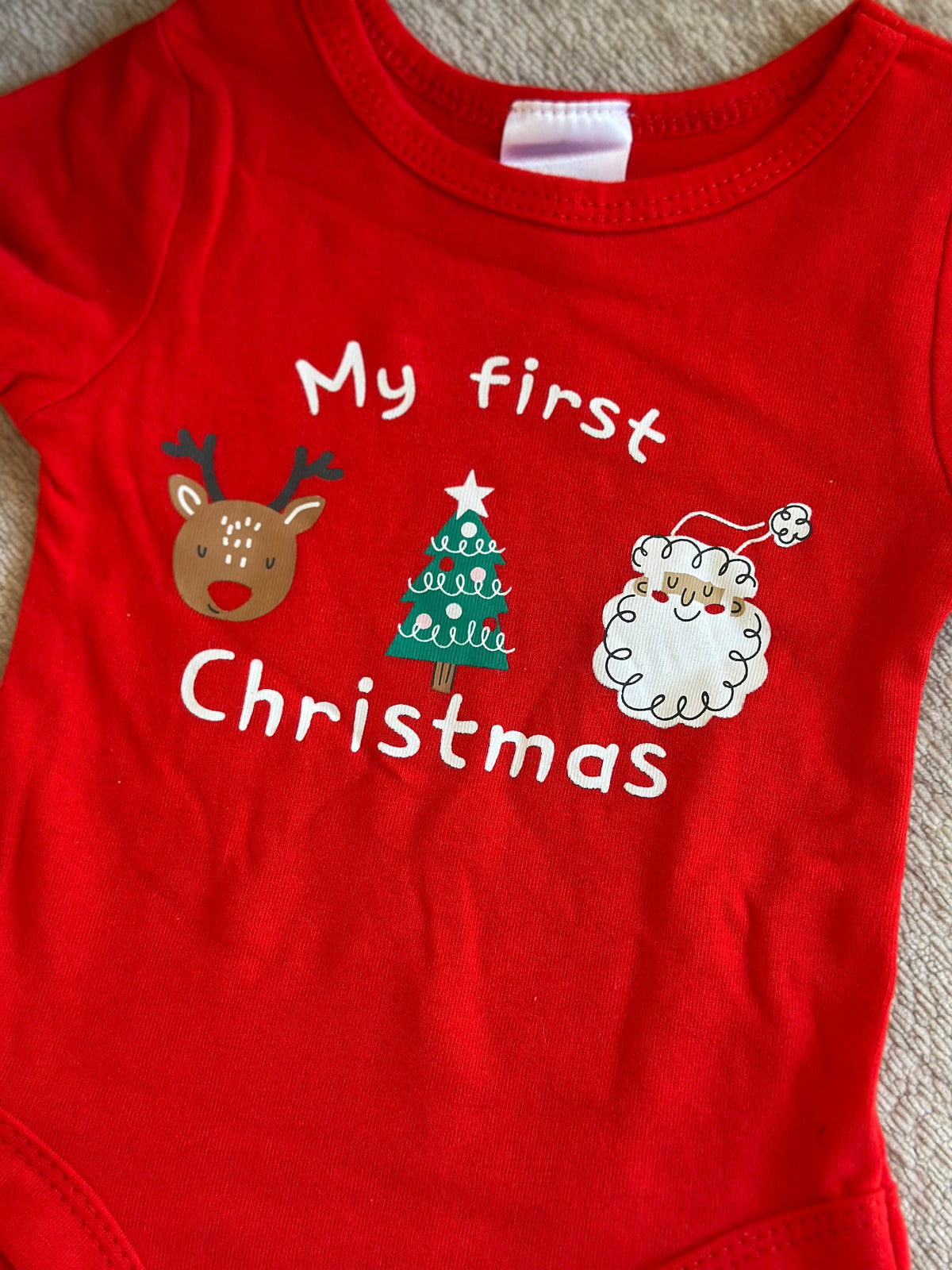 My First Christmas Onesie