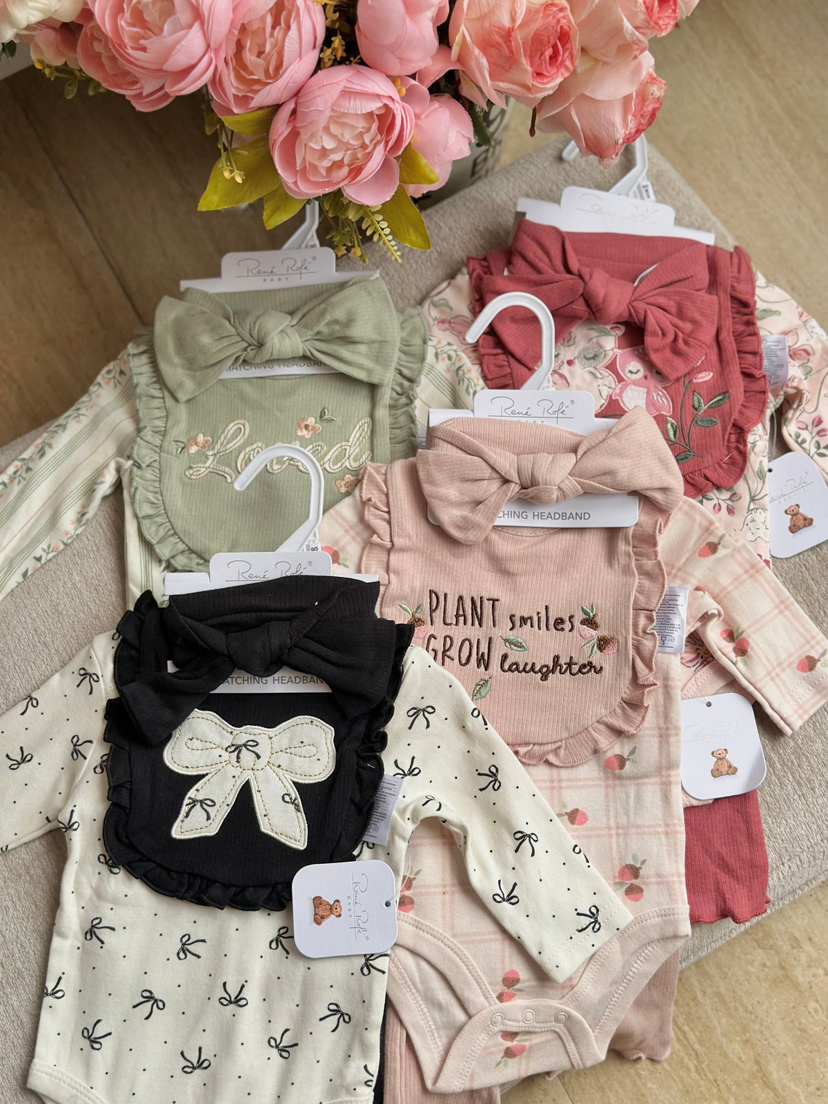 4pcs Onesies Set “Owl”