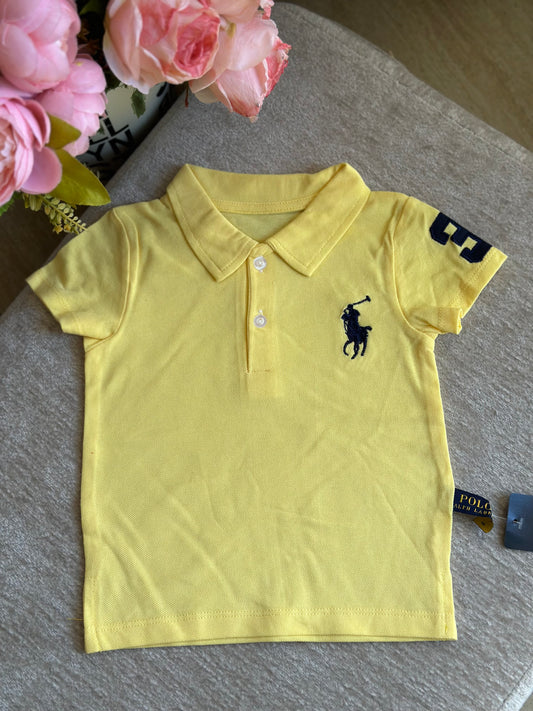 RL Polo Shirt - Light Yellow