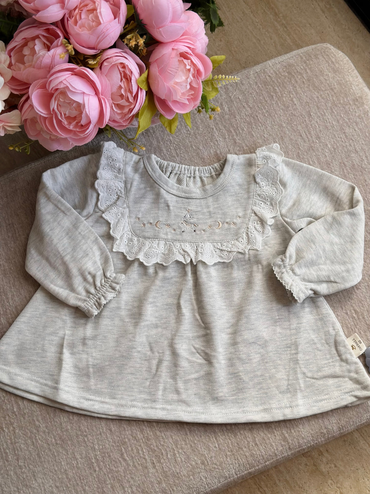 Cottoli Blouse - Gray