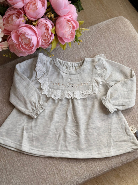 Cottoli Blouse - Gray