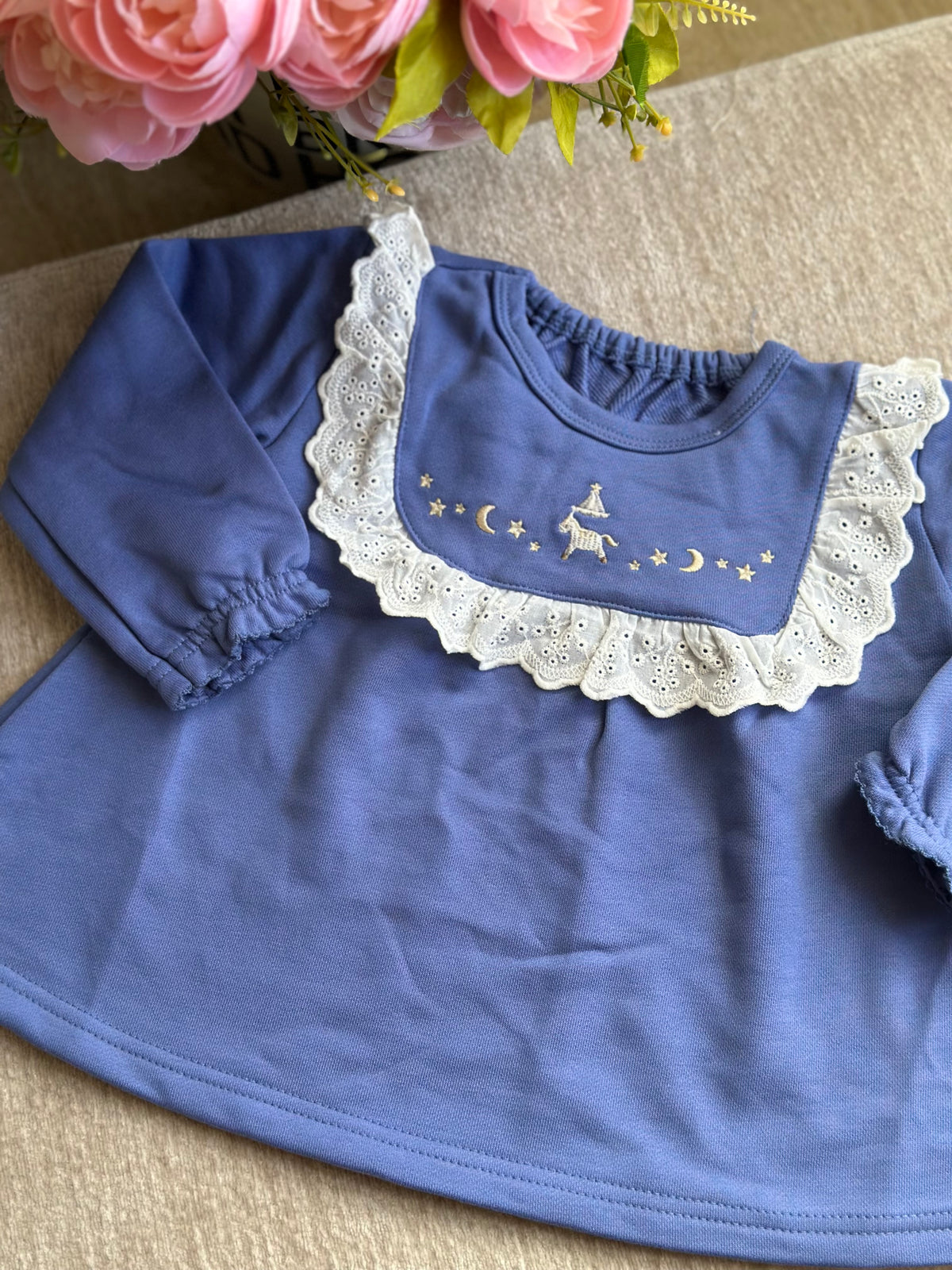Cottoli Blouse -Dark Blue